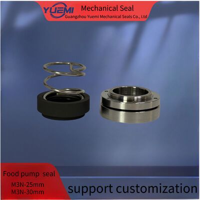 গুণ  Food Sanitary Pump Medium Mechanical Seal Single Spring Unbalanced M3N-25mm 30mm কারখানা