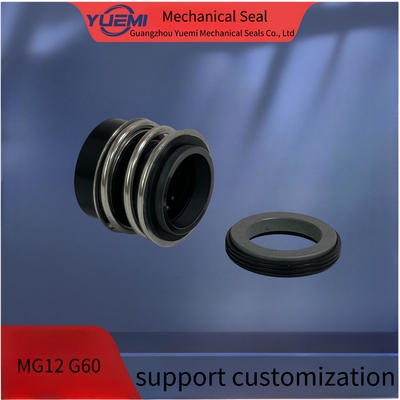 MG12-12mm-100mm সেন্ট্রিফুগাল পাম্প সীল ধাতু Bellow যান্ত্রিক সীল Borgmann G60